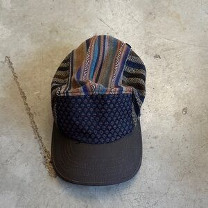 Multicolor Patterned Men's Hat